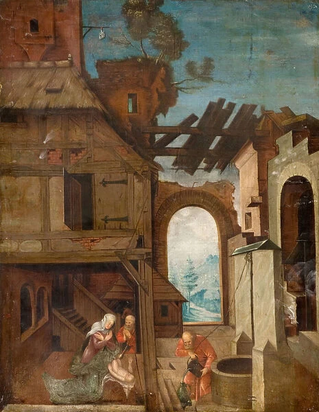 Nativity, c1530-1550. Creator: Herri met de Bles