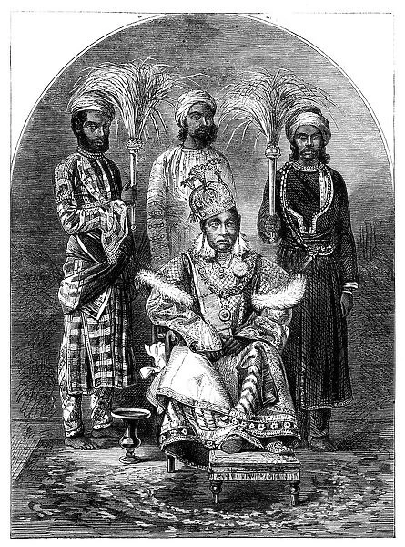 Nawab Sikandar, the Begum of Bhopal, 1863