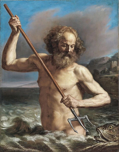 Neptune. Creator: Guercino (1591-1666)