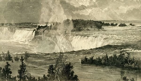 Niagara, 1872. Creator: Samuel Valentine Hunt