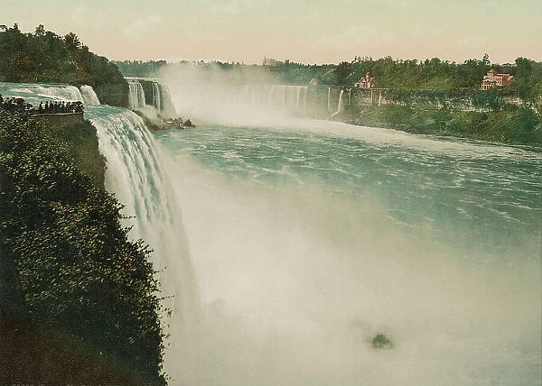 Niagara, the Falls from Prospect Point, c1898. Creator: Unknown