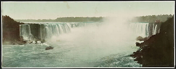 Niagara, the Horseshoe Fall, c1899. Creator: William H. Jackson