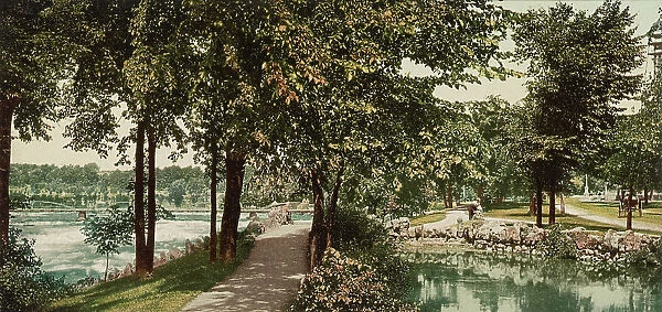Niagara, Prospect Park, ca 1900. Creator: Unknown