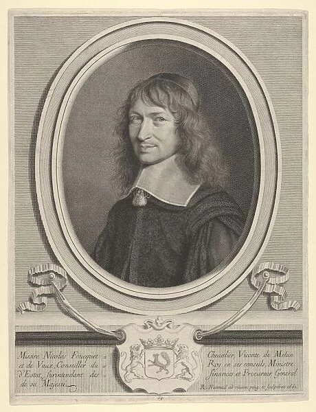 Nicolas Fouquet, 1661. Creator: Robert Nanteuil