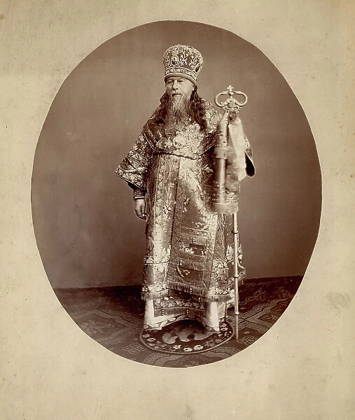Nikodim - Bishop of Yenisei and Krasnoyarsk, 1860-1870. Creator: AK Keppel