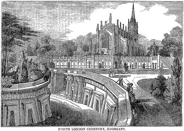 North London Cemetery, Highgate, 1838