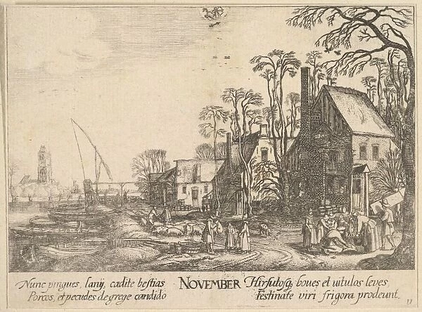 November, 1628-29. Creator: Wenceslaus Hollar
