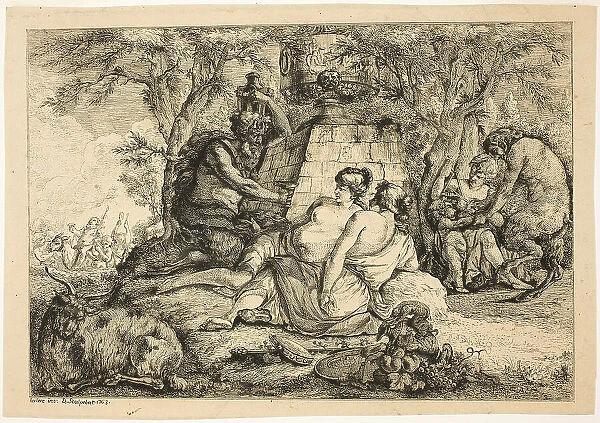Nymphs and Satyrs, 1763