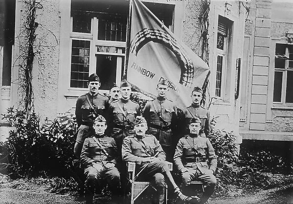 Officers of Rainbow Division, 1919. Creator: Bain News Service