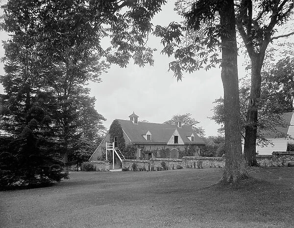 The Old barn at Mt. Vernon, c.between 1910 and 1920. Creator: Unknown