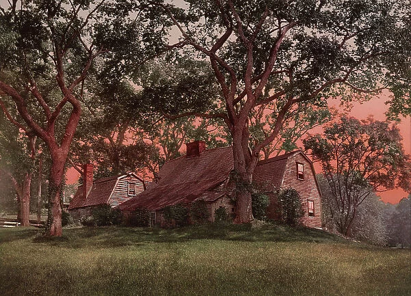 The Old Fairbanks House, Dedham, Massachusetts, c1899. Creator: Unknown