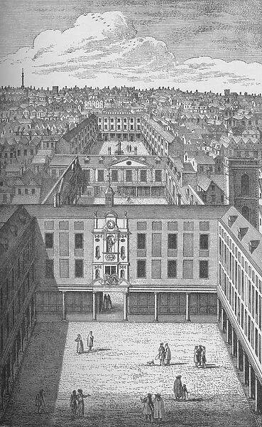 The Old St. Thomass Hospital in Bermondsey, which replaced the earlier monastic buildings in 1701