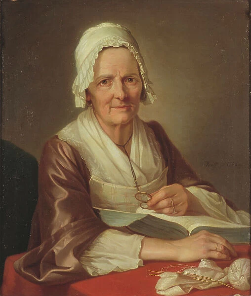 Old Woman, 1768. Creator: Per Krafft the Elder
