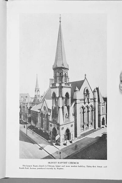 Olivet Baptist Church, 1922. Creator: Unknown
