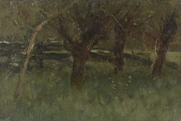 Orchard, 1873-1903. Creator: George Poggenbeek