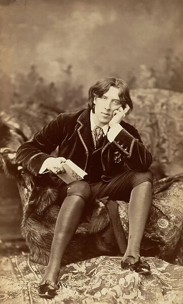 Oscar Wilde, 1882. Creator: Napoleon Sarony