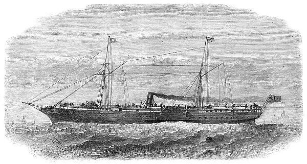 The Pacific Steam Navigation Company's new iron mail steam-ship Quito, 1864