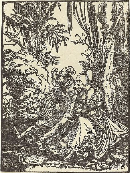 Pair of Lovers in a Landscape, 1511. Creator: Albrecht Altdorfer