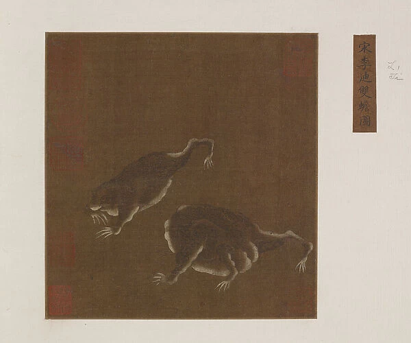 A Pair of Three-legged Toads, Ming dynasty, 1368-1644. Creator: Unknown