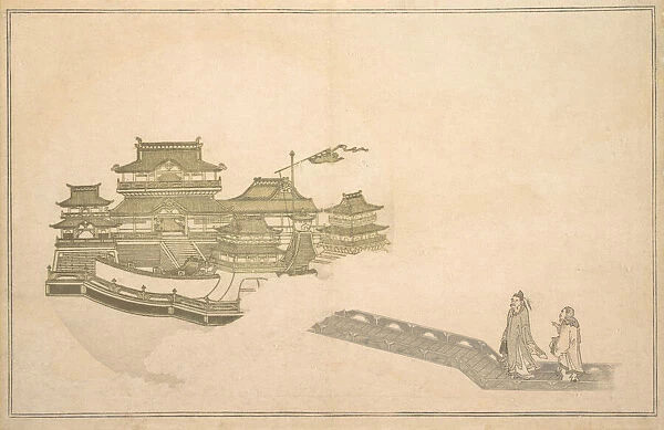 The Palace in the Moon, 8th month, 1789. Creator: Kitagawa Utamaro