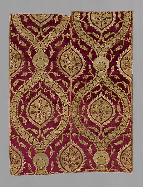 Panel, Turkey, 1550 / 1600. Creator: Unknown
