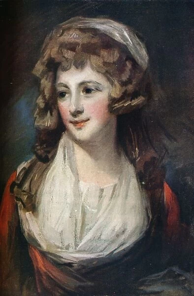 Pastel Portrait of Mrs. Catherine Holden, 1775. Artist: Peter Romney