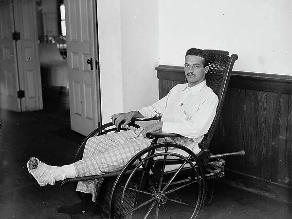A Patient, Brooklyn Navy Yard Hospital, between 1890 and 1901. Creator: Unknown