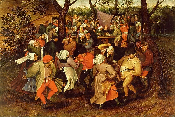 Peasant Wedding Dance, 1607. Creator: Pieter Brueghel the Younger