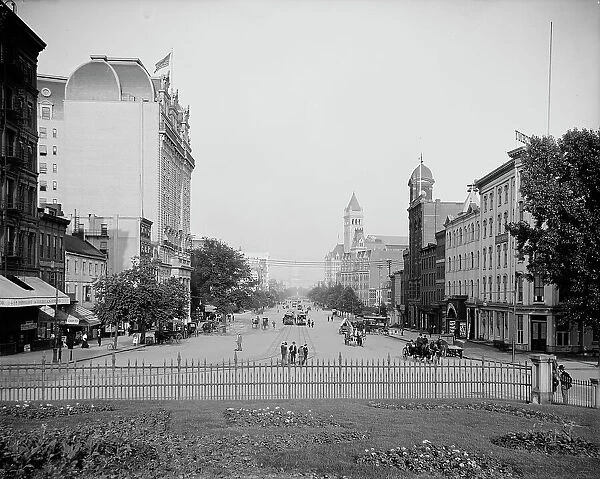 Pennsylvania Avenue, Washington, D.C. between 1900 and 1910. Creator: Unknown