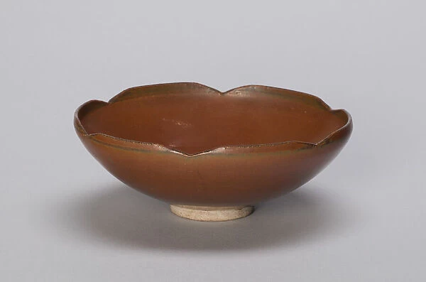 Persimmon Bowl, Northern Song dynasty (960-1127), 11th  /  12th century. Creator: Unknown
