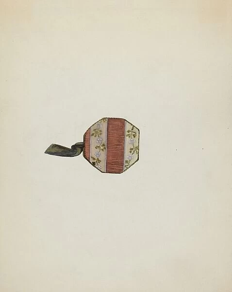 Pin Cushion, c. 1936. Creator: Edna C. Rex