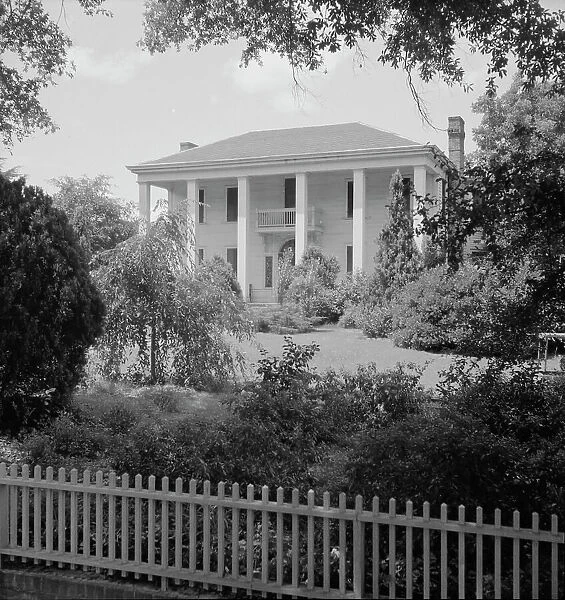 Plantation owner's home, Marshallville, Georgia, 1937. Creator: Dorothea Lange