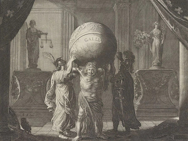 Plate 13: Allegory on the Discord in France, from Caspar Barlaeus