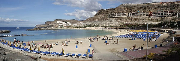 Playa de los Amadores, Gran Canaria, Canary Islands, Spain