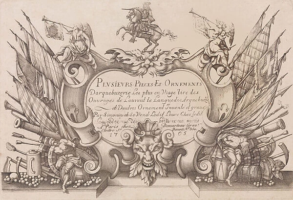 Plusievrs Pieces et Ornements Darquebuzerie (4th extended edition), ca. 1776