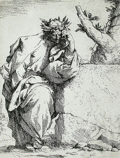 The Poet, between circa 1620 and circa 1621. Creator: Jusepe de Ribera