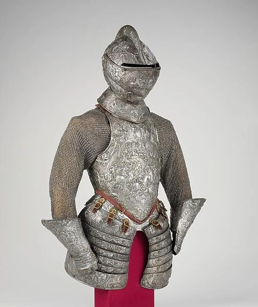 Portions of a Ceremonial armour, French, ca. 1575-80. Creator: Unknown