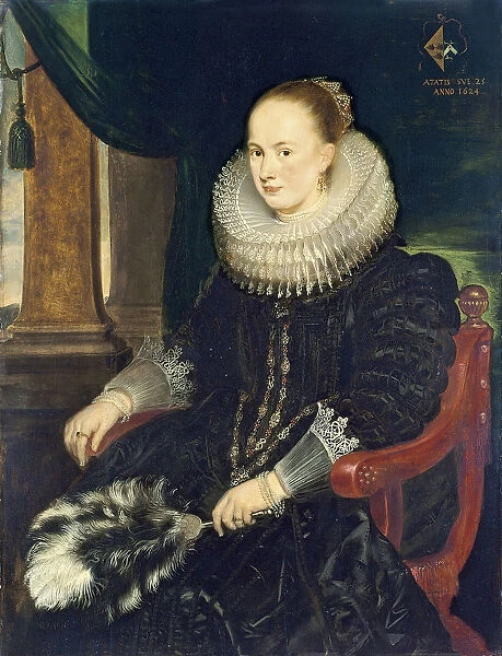 Portrait of Antonia Canis. Artist: Vos, Cornelis de (1584-1651)