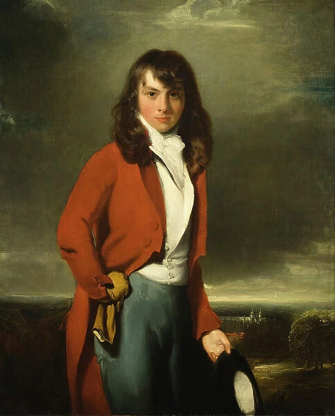 Portrait of Arthur Atherley as an Etonian, c1791. Creator: Thomas Lawrence