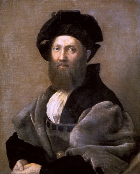 Portrait of Baldassare Castiglione, 1514-1515. Artist: Raphael