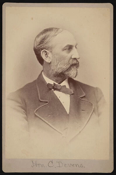 Portrait of Charles Devens (1820-1891), Before 1891. Creator: Samuel Montague Fassett