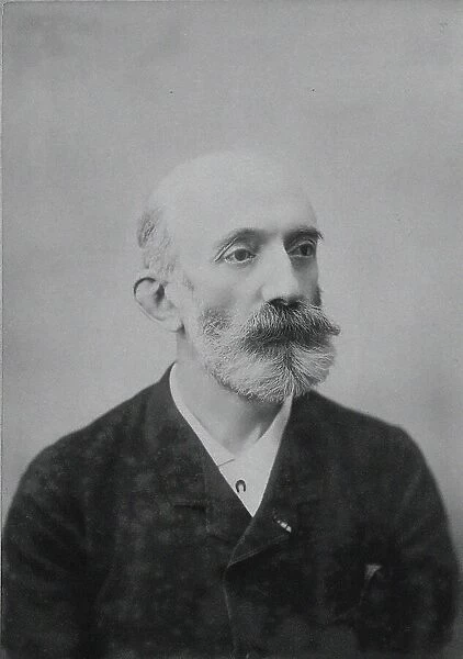 Portrait of the composer Adolphe Léopold Danhauser (1835-1896), 1890. Creator: Photo studio Paul Berger