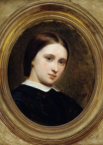 Portrait of Cornelia Renan-Scheffer, 1857. Creator: Ary Scheffer
