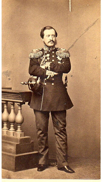 Portrait of Count Pavel Nikolayevich Ignatiev (1797-1879), 1860s