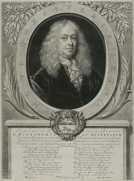 Portrait of D. Hieronymous van Beverningk, n.d. Creator: Abraham Blooteling