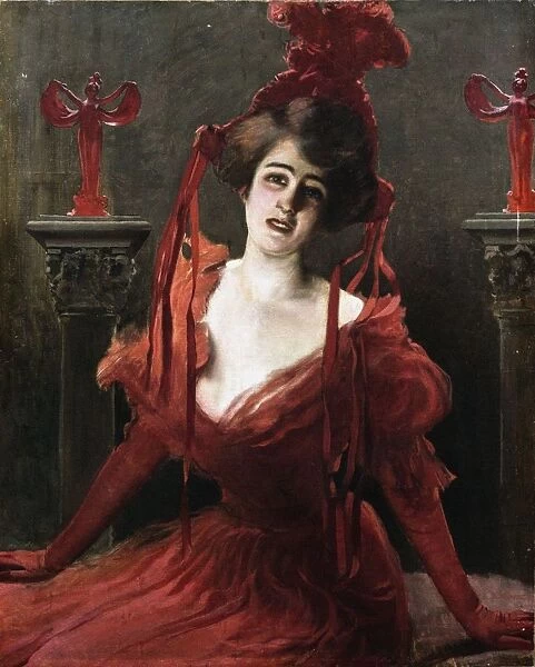 Portrait of the dancer Isadora Duncan (1877-1927), 1905-1909