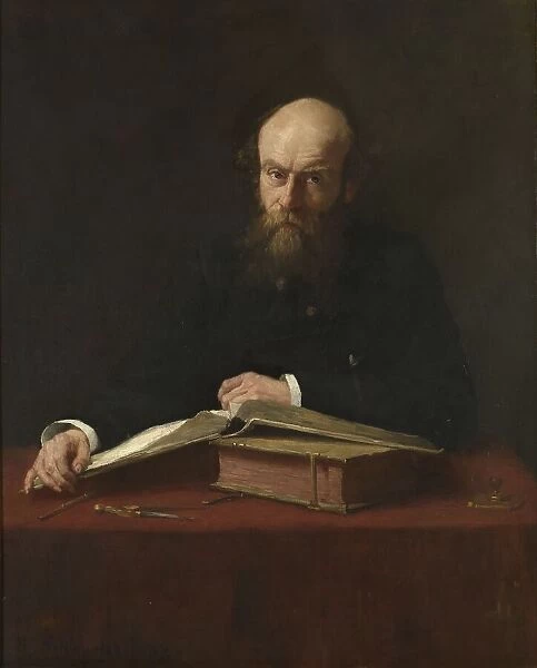 Portrait of Dr. P.J.H. Cuypers (1827-1921), 1885-1918. Creator: Thérèse Schwartze