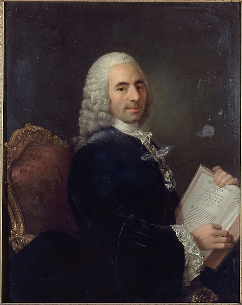 Portrait du docteur François Quesnay (1694-1774), médecin et économiste, after 1743. Creator: Ecole Francaise