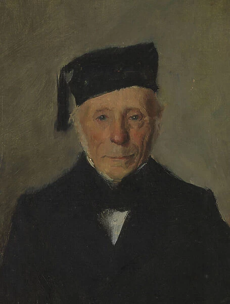 Portrait d'un vieillard, 1882. Creator: Louis Picard