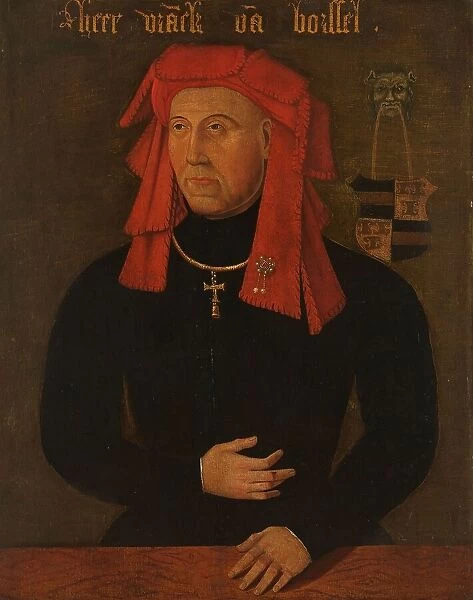 Portrait of Frank van Borselen, Lord of Sint Maartensdijk and Stadtholder of... after c.1480. Creator: Unknown
